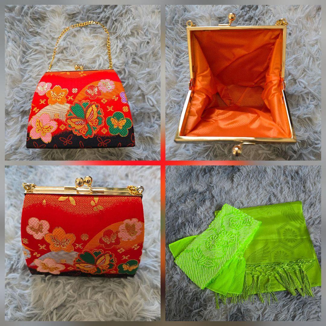 七五三 7歳 お着物セット 着物 作り帯 長襦袢 帯締め 帯揚げ しごき