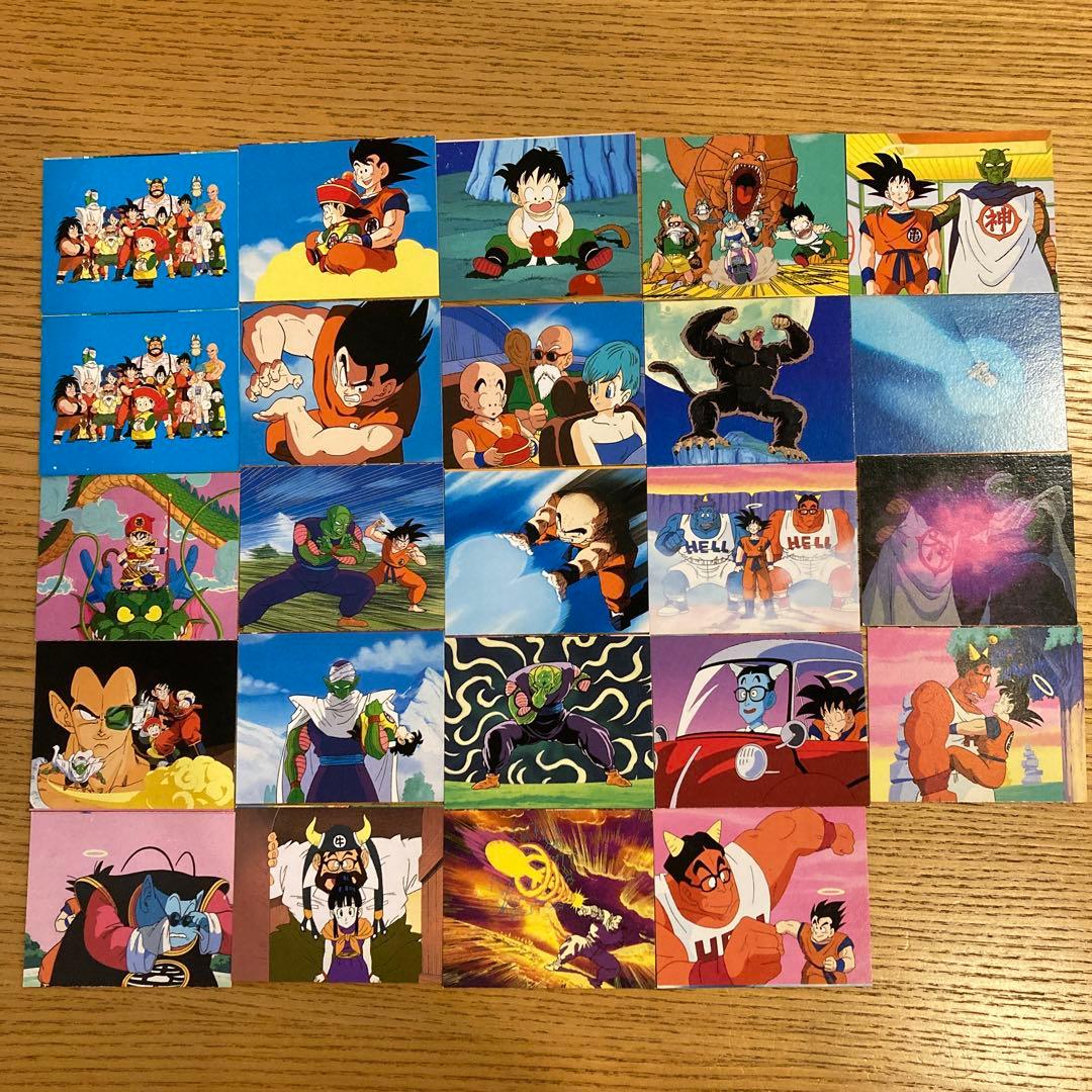 アマダ 1980年代 ドラゴンボールカード39枚セット 激レア当たりカード