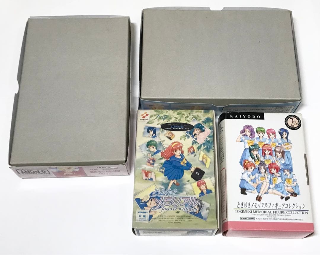 ときめきメモリアル ガレージキット 4点セット 藤崎詩織 虹野沙希