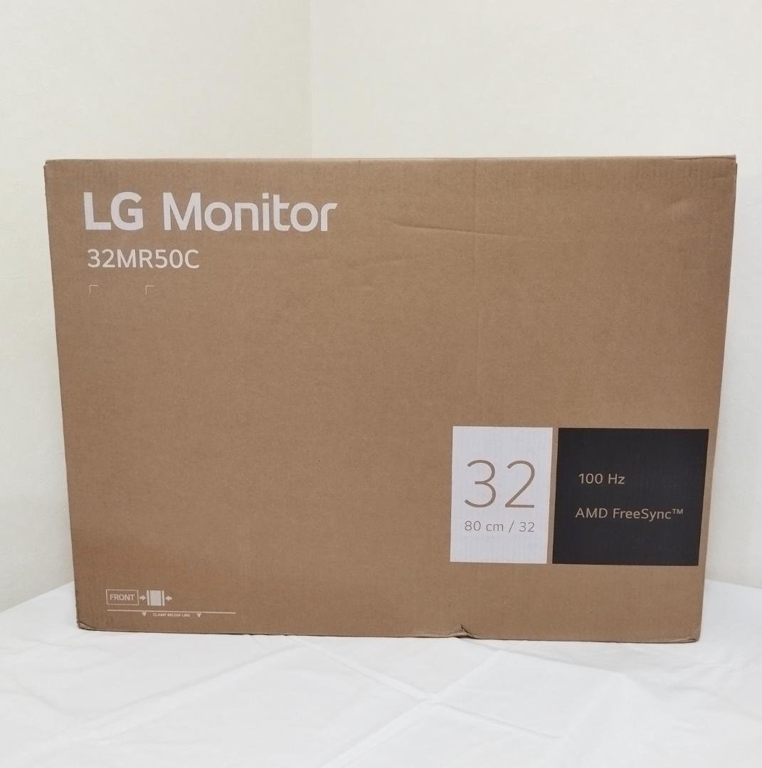 【未使用】LG モニター 31.5型100Hz対応曲面型フルHD 公式】 LG 100Hz対応 曲面型 フルHD モニター - 32MR50C-B | LG JP | LG JP