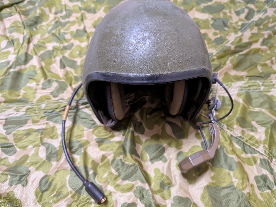 ベトナム戦争　ナム戦　タンカースヘルメット　タンククルー　実物 ベトナム戦争 ナム戦 タンカースヘルメット タンククルー 実物 - メルカリ