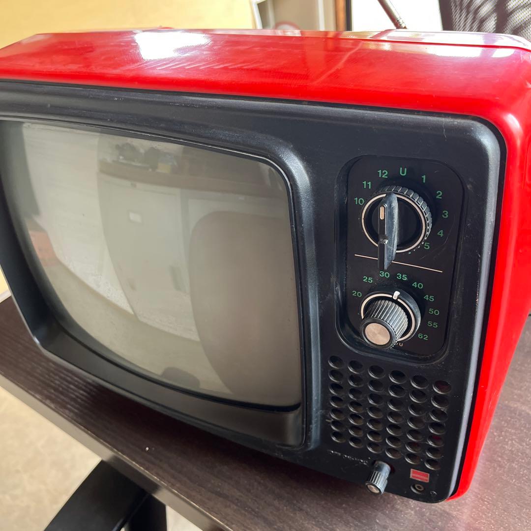 昭和レトロ シャープ 1976年製 白黒ブラウン管テレビ 12P−J7U - メルカリ