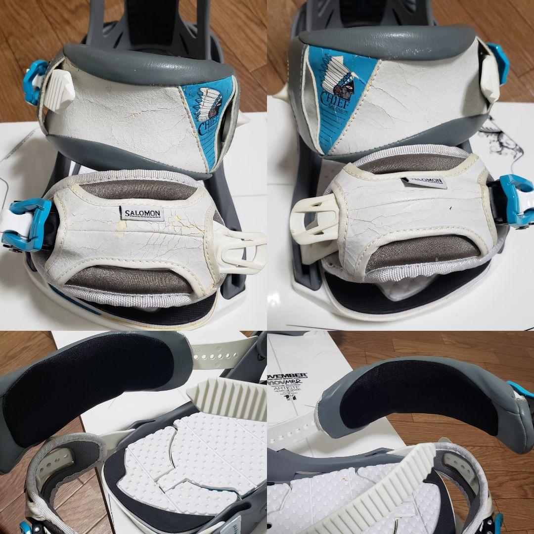 NOVEMBER Artist SALOMON 150cm スノーボードセット - メルカリ