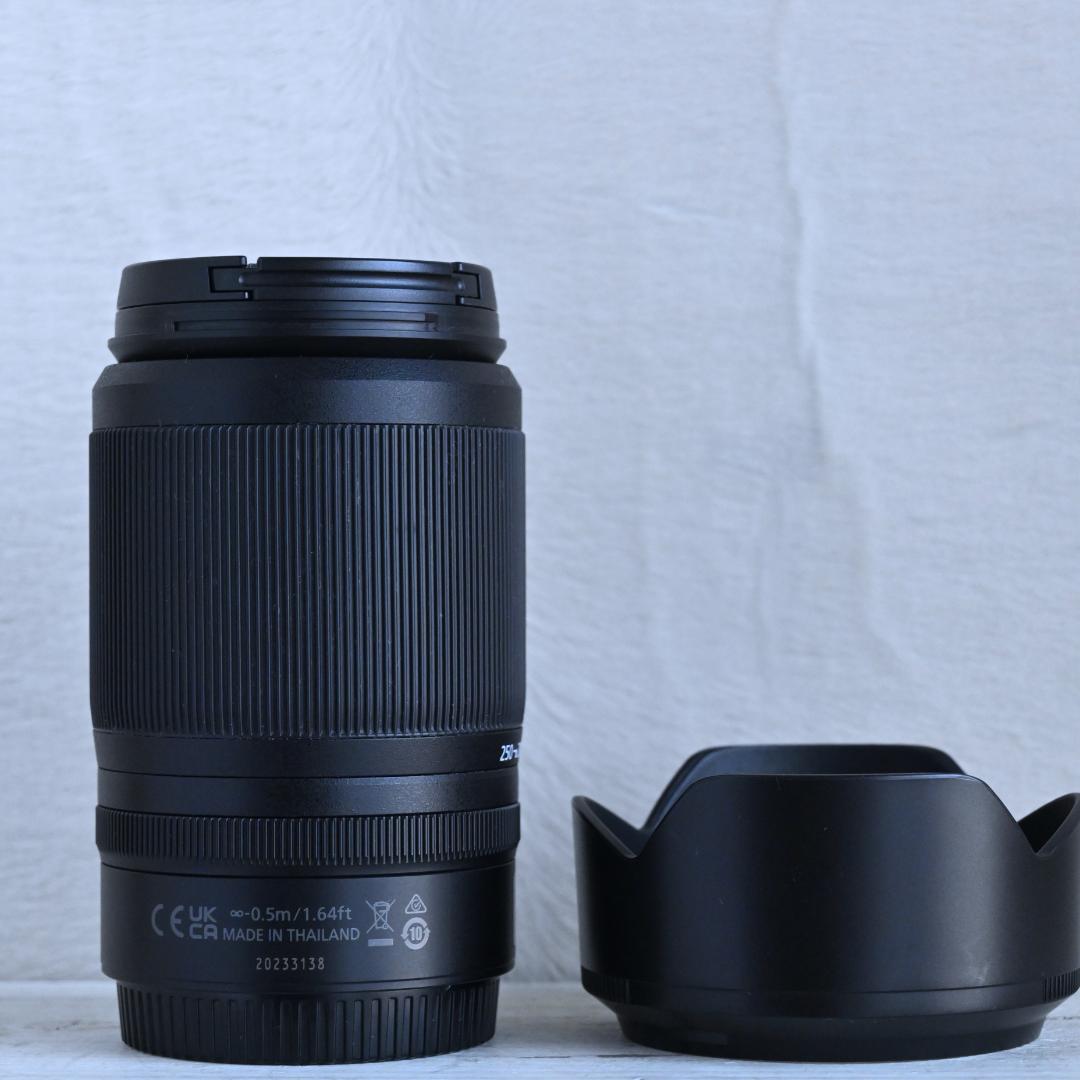 NIKKOR Z DX 50-250mm F4.5-6.3 VR フード付　美品