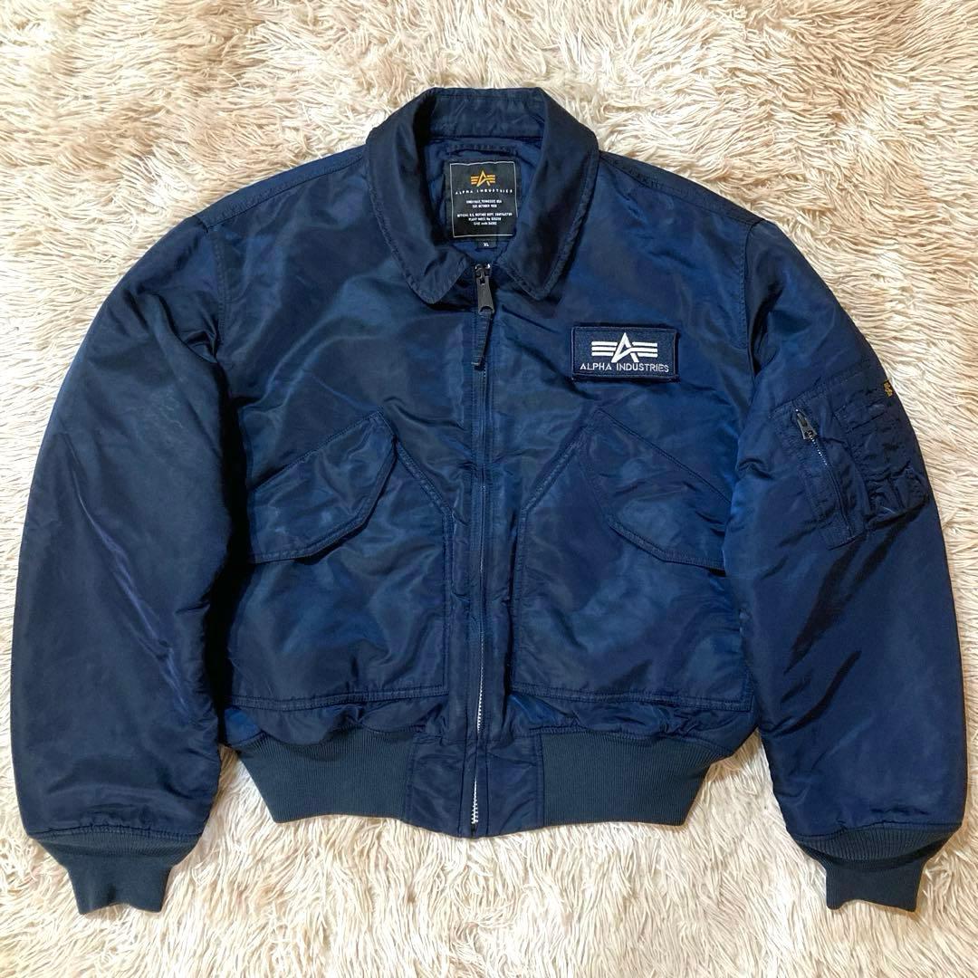 良品 アルファインダストリーズ CWU-45P XL ネイビー オーバーサイズ