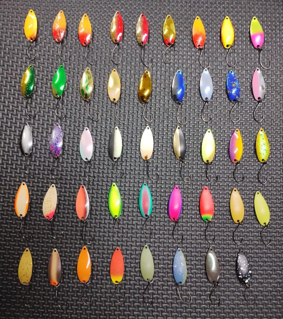 FOREST フォレスト ＭＩＵ ミュー２.２ｇスプーン ５２個セット FOREST（フォレスト） ミュー 2.2g MIU FOREST スプーン エリアルアー