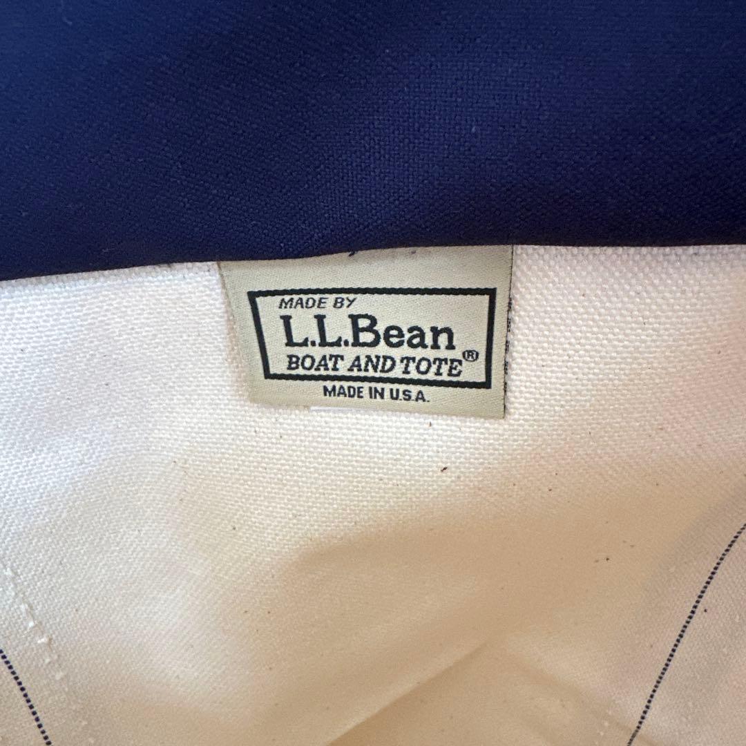 【L.L.Bean】USA製 ボートアンドトート ラージ ネイビー 新品未使用