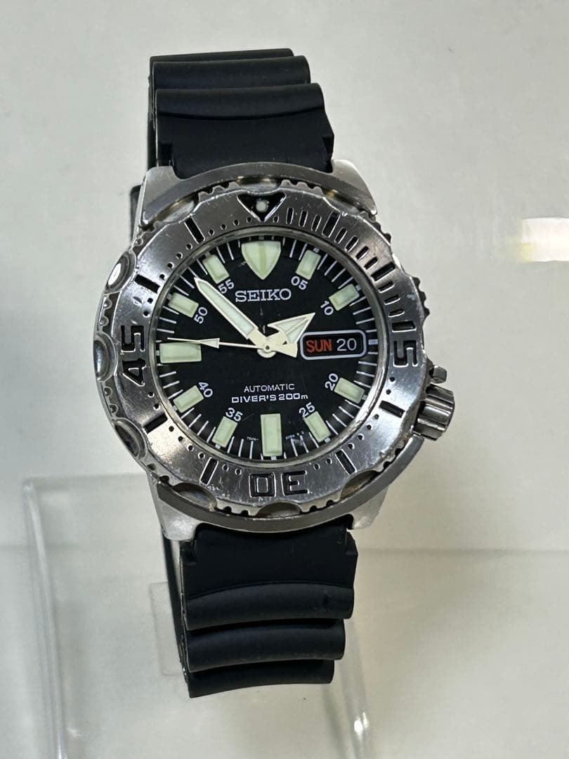 完動 SEIKO ダイバー ブラックモンスター 7S26-0350 SKX779 - メルカリ