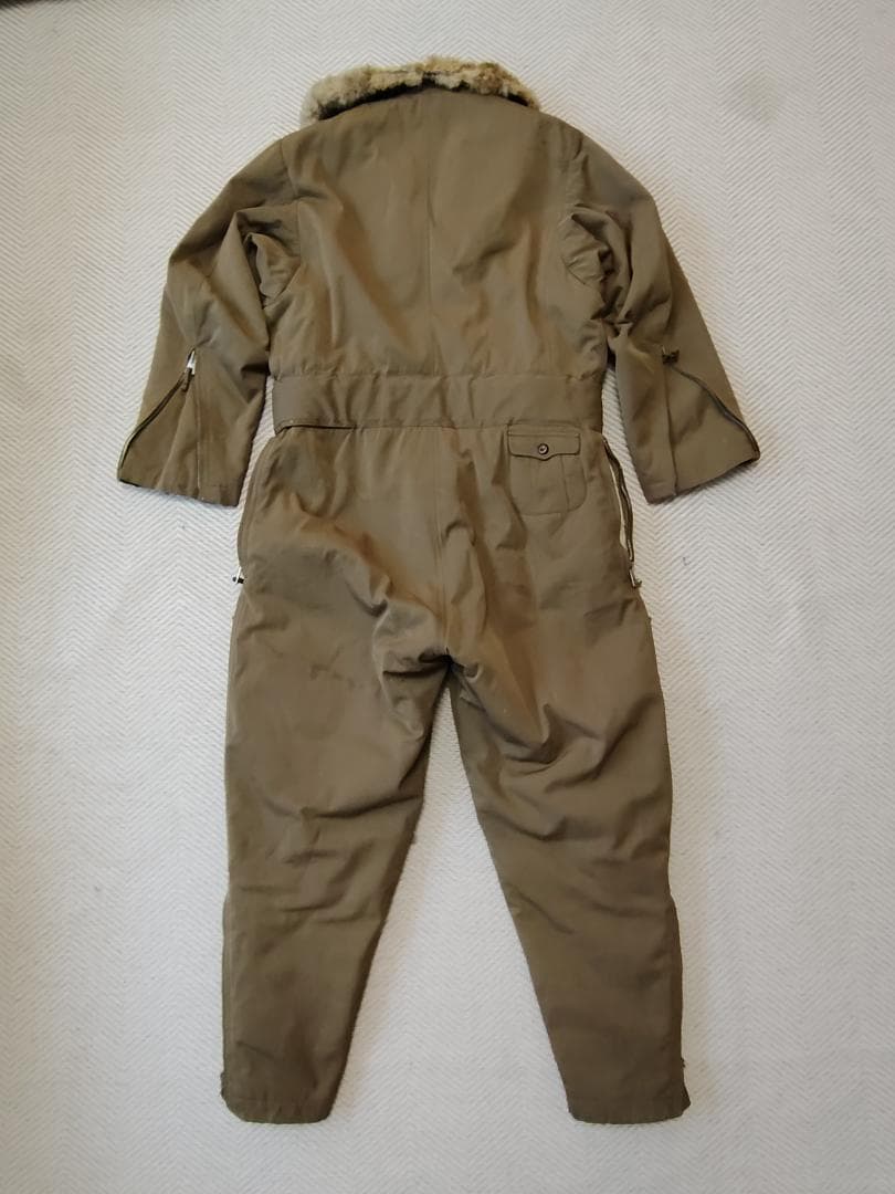 当時物】旧日本軍 陸軍航空隊 パイロット つなぎ 四號 昭和16年製