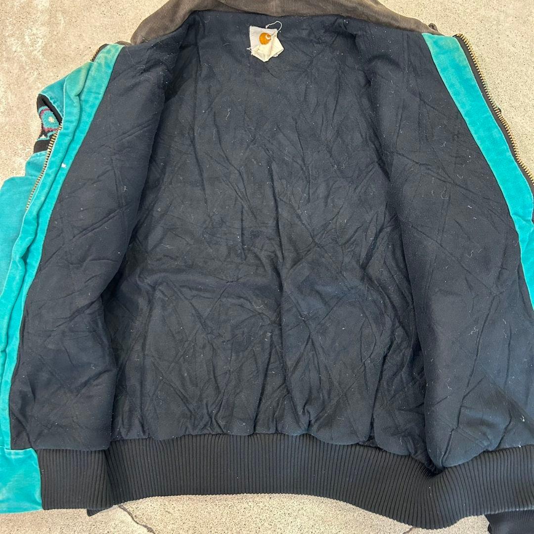 USA製 星タグ carhartt サウスウエストジャケット ネイティブ柄 - メルカリ