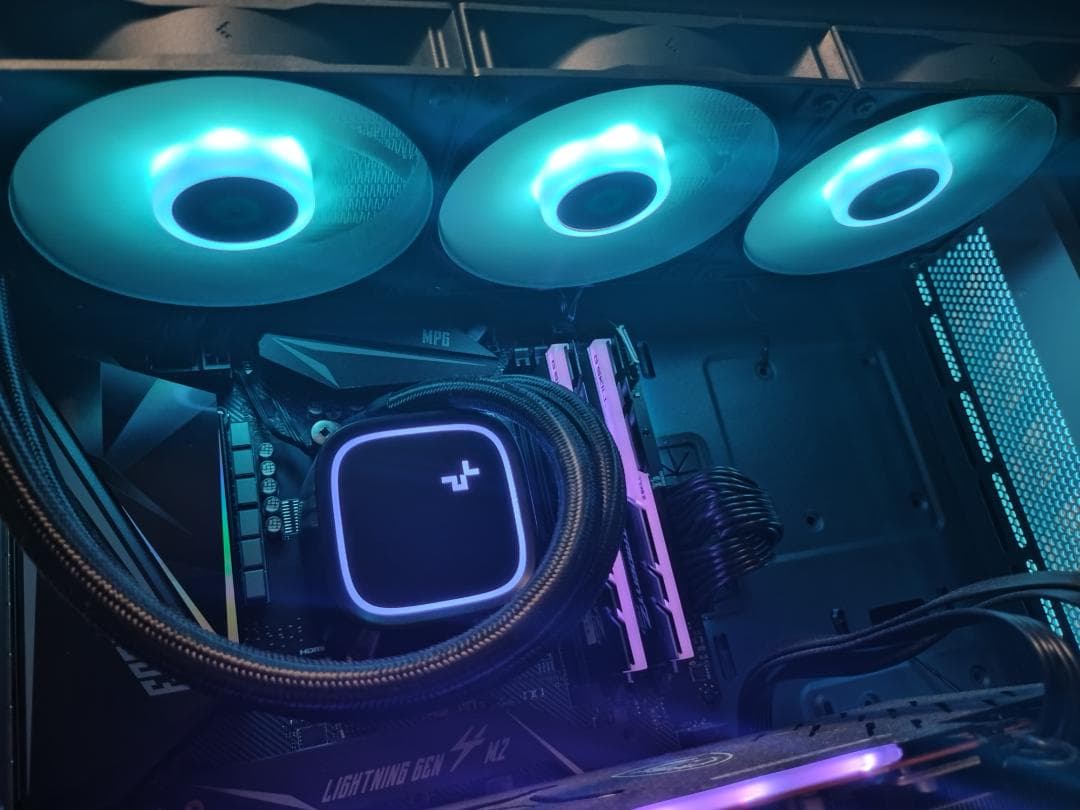 DeepCool LE720 360mm 簡易水冷クーラー (中古) - メルカリ