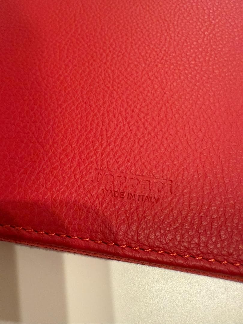 非売品 Ferrari フェラーリ ポルトローナフラウ 純正車検証入れ 未使用