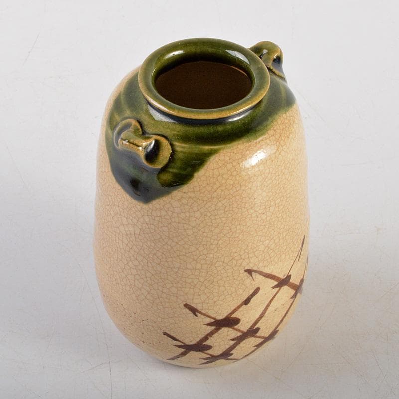 茶道具 松本鐵山造 織部 茶入 共箱 V 6324 - メルカリ