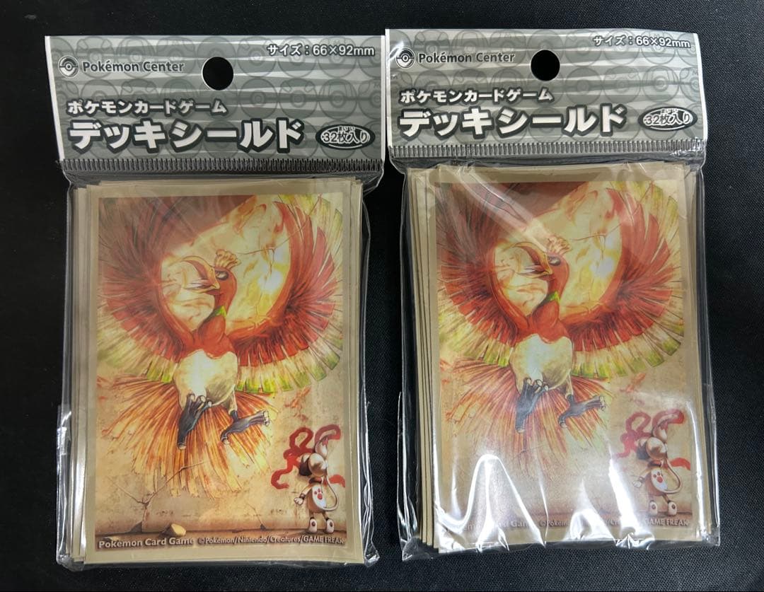 ドーブルとホウオウ デッキシールドスリーブ 32枚×2セット 64枚 - メルカリ