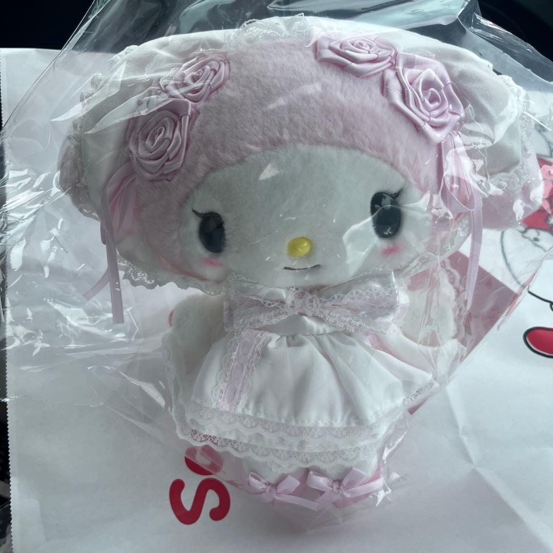 サンリオ マイメロ ホワイトフリルデザインシリーズ ぬいぐるみ マイ