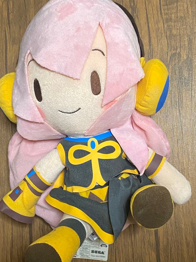 VOCALOID 巡音ルカ メガジャンボふわふわぬいぐるみ lashinbangtsuuhan_l06260788