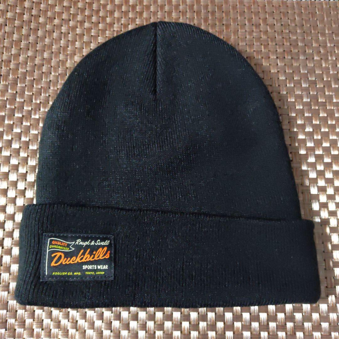 ラフ＆スウェル ゴルフ ニット帽 ユニセックスフリーサイズ ブラック