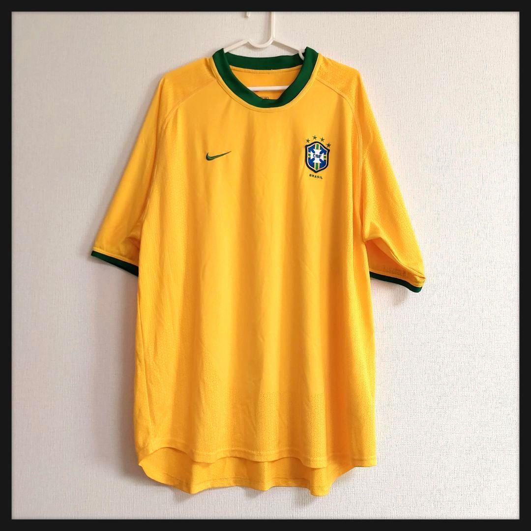 ブラジル代表 ユニフォーム】2000年 希少 XL - メルカリ