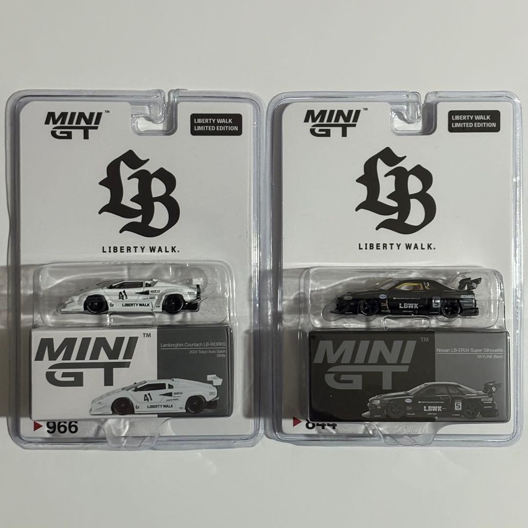 mini GT - LBWK Countach LB-ER34 セット - メルカリ