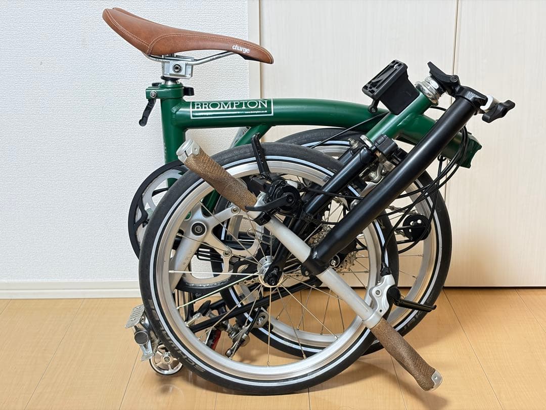 Brompton ブロンプトン 外装7速カスタム Sハンドル - メルカリ