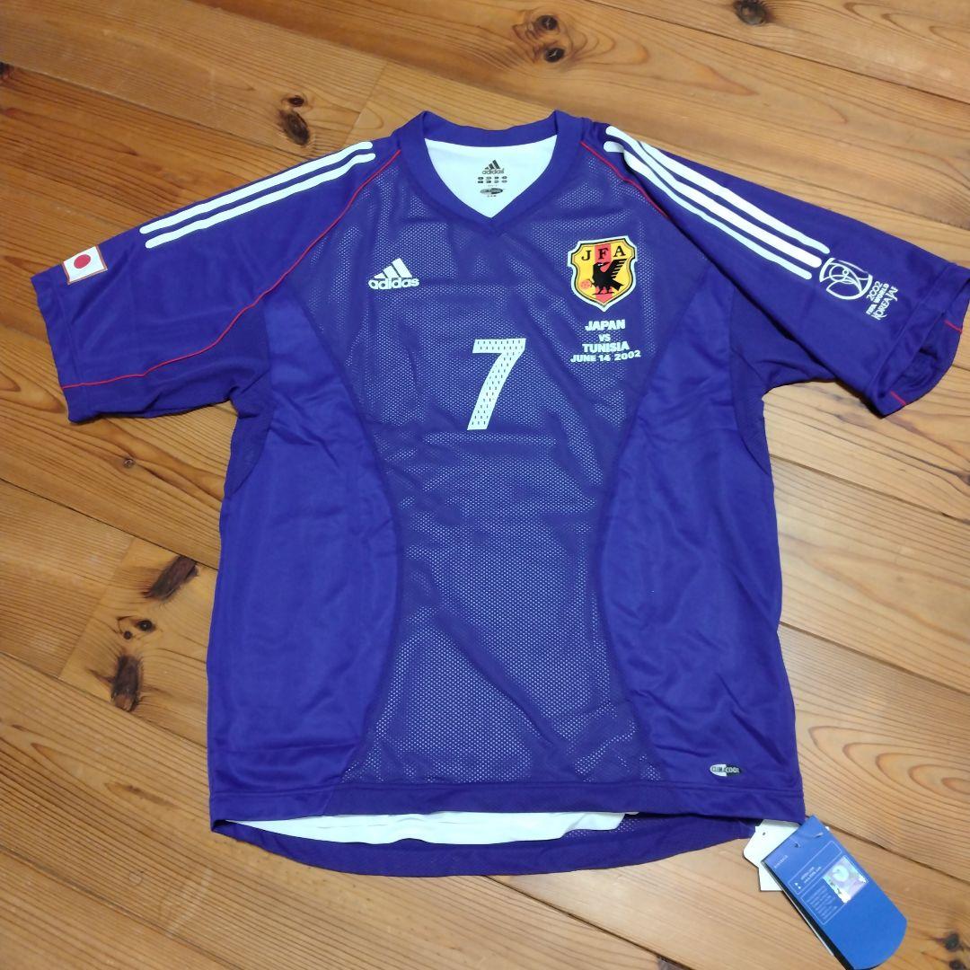 サッカー日本代表2002日韓W杯ユニフォーム中田英寿 オーセンティック