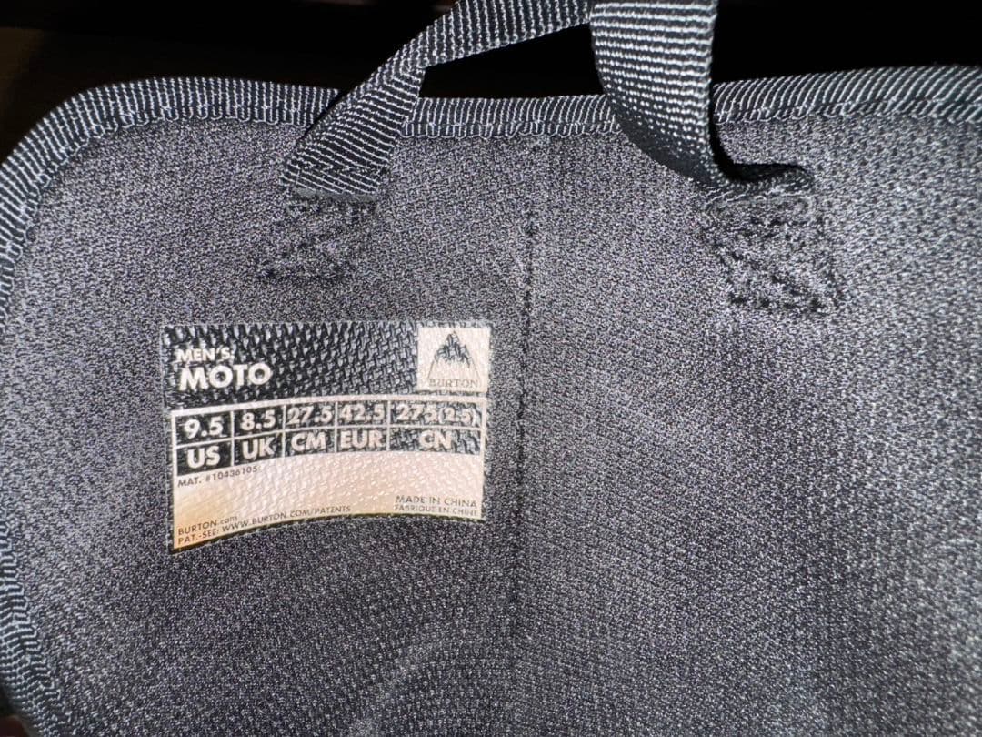 BURTON MOTO バートン　モト 27.5cm スノーボードブーツ