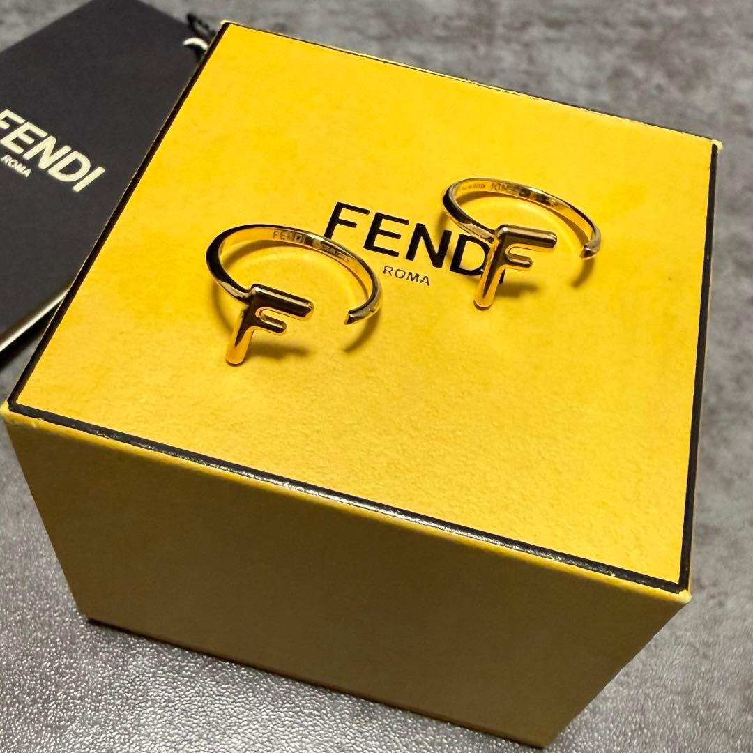 【meru】FENDI ゴールドFFリング DSC03227c.jpg