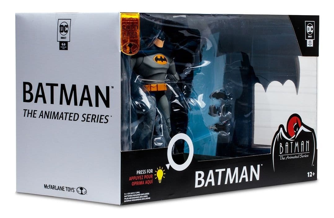 バットマン アニメイテッド　7インチ・アクションフィギュア (30周年記念版)