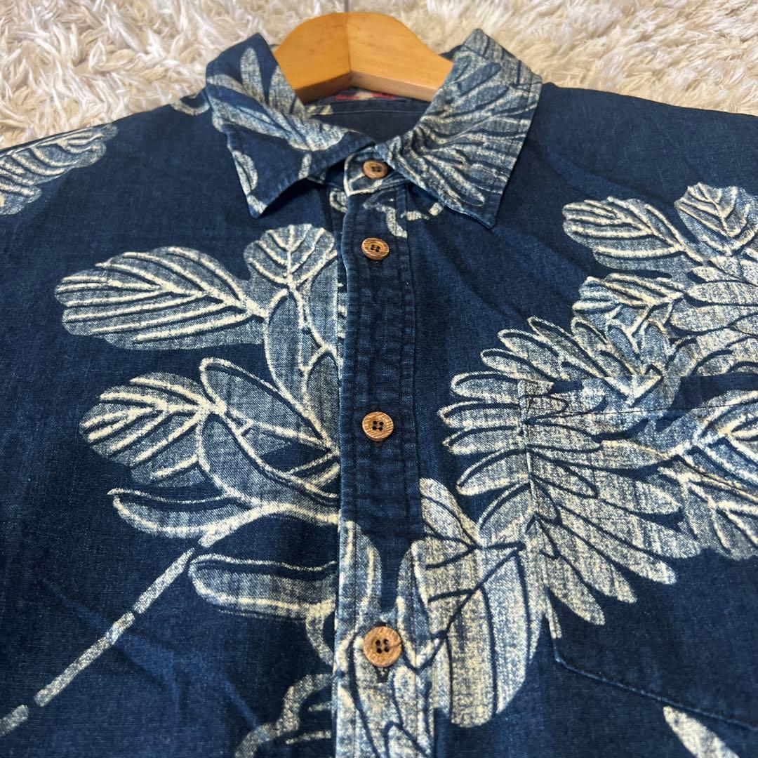 Pal'las Palace パラスパレス メンズ シャツ 花柄 インディゴ - メルカリ