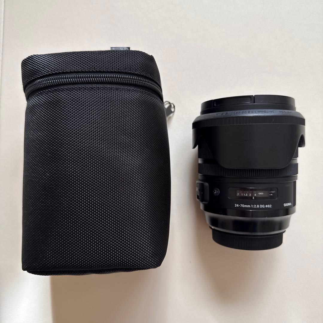 【サー】Sigma 24-70mm F2.8 DG OS HSM シグマ 24-70mm F2.8 DG OS HSM Art キヤノンEF用 | 交換レンズ