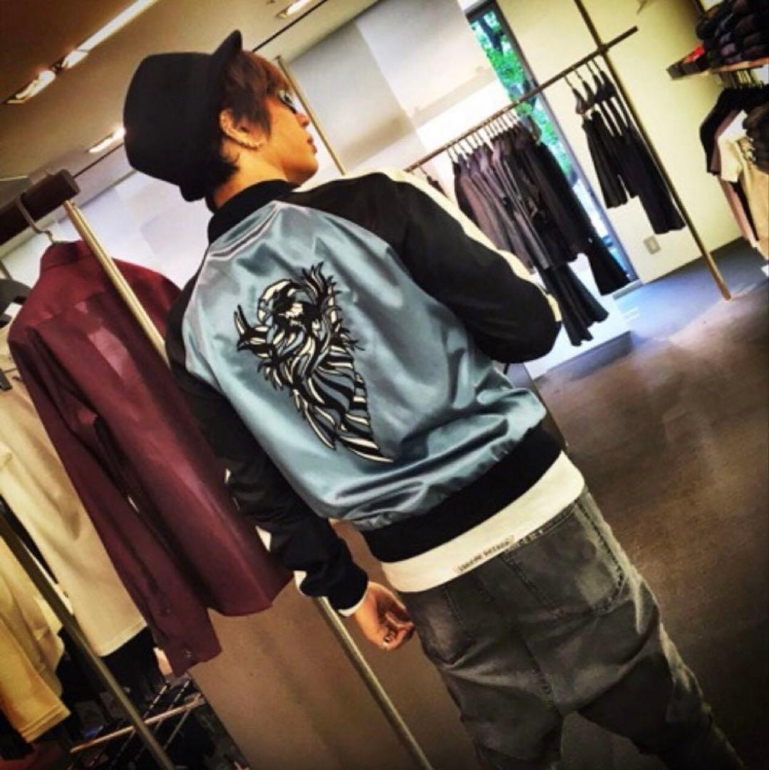 GACKT着用【EMPORIO ARMANI アルマーニ スカジャン ブルゾン】 - メルカリ