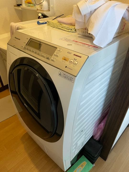 ドラム式電気洗濯乾燥機】パナソニック NA-VX7600L - メルカリ