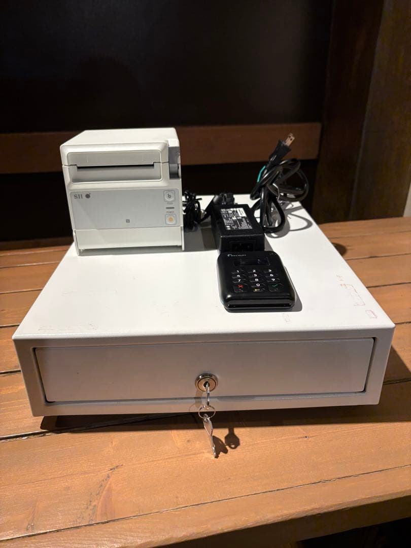 エアレジ　キャッシュドロア　プリンター 決済端末 リアレジ for決済端末 58mmセット