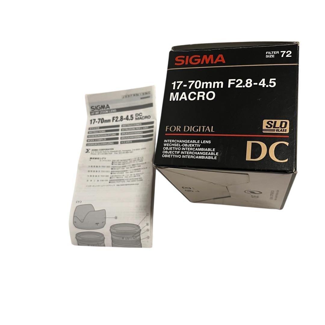 ✨大評判神レンズ♪SIGMA 17-70mm f2.8-4.5 キヤノン用✨