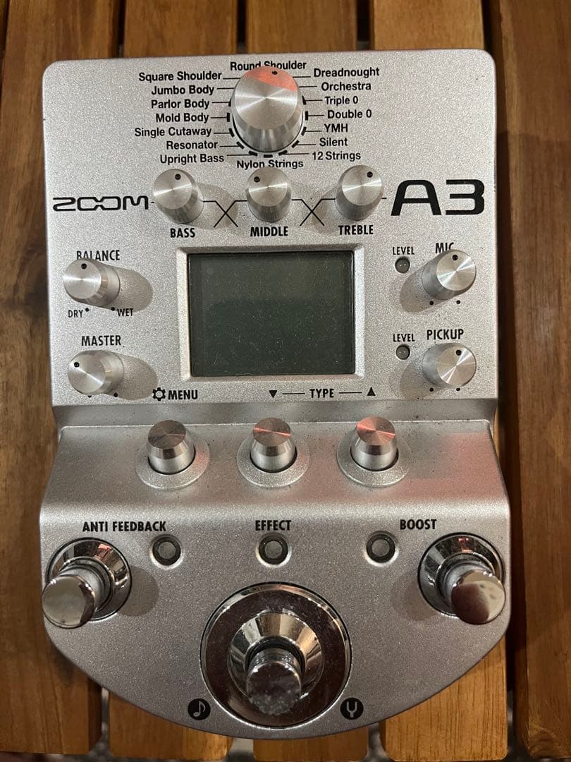 Zoom A3 ギターエフェクター Amazon | ZOOM マルチエフェクター アコースティック ギター A3