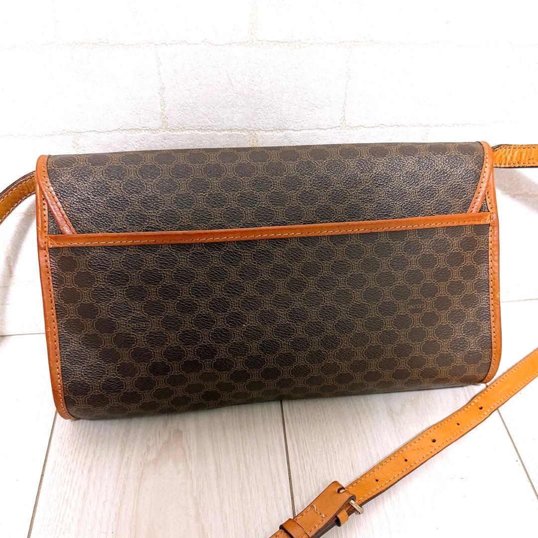 美品』CELINE(セリーヌ)ショルダーバッグ PVC マカダム柄 - メルカリ