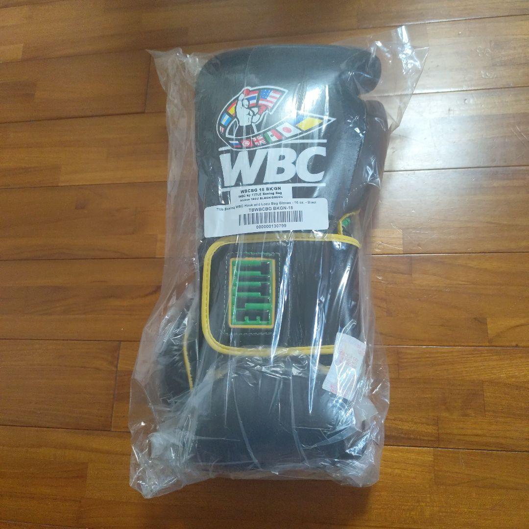 ☆1つのみ☆TITLE WBC ボクシンググローブ 16oz - メルカリ ☆1つのみ☆