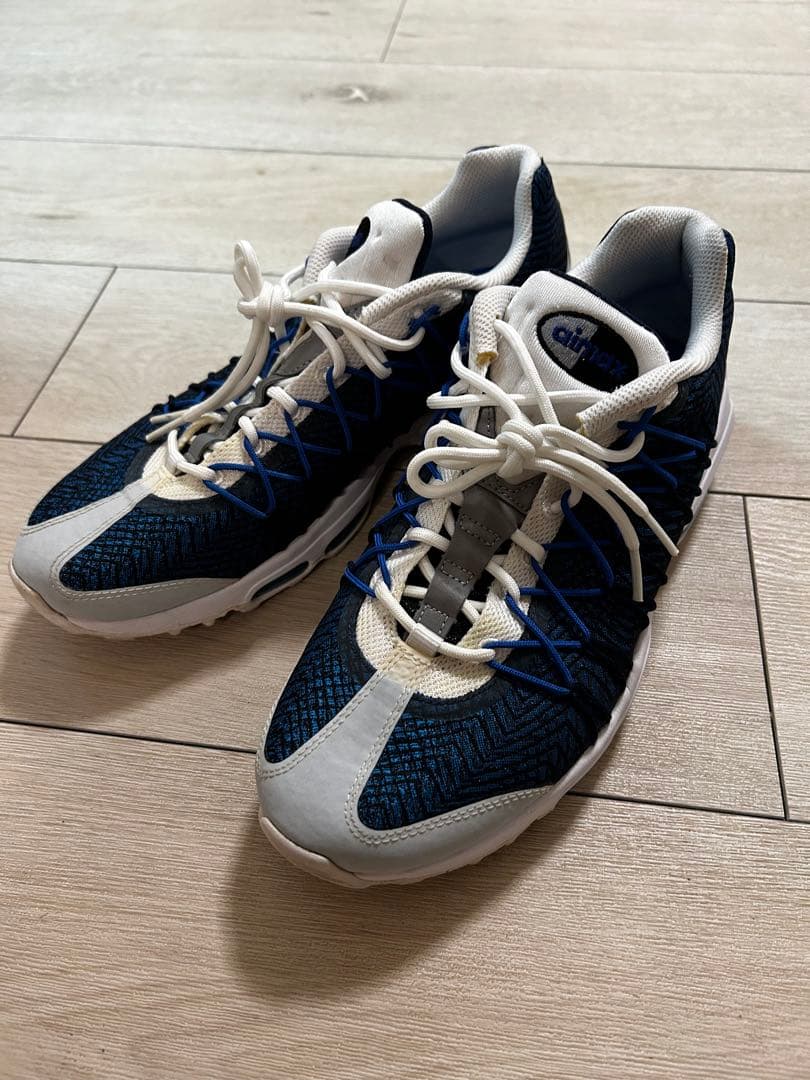 Nike Air Max 95 ウルトラジャガード　ネイビー27.5㎝ 2026年最新】air max 95 ジャガードの人気アイテム - メルカリ