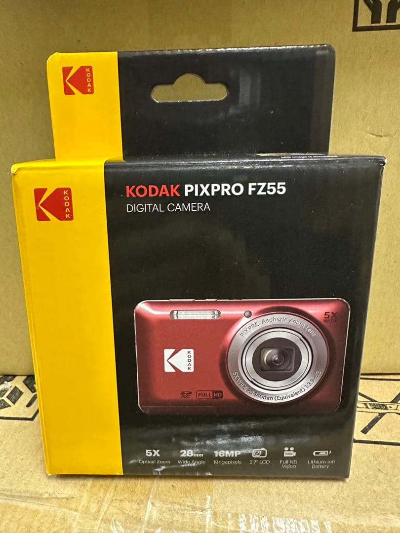 Kodak PIXPRO FZ55 デジタルカメラ Amazon.com : Kodak PIXPRO FZ55-BL 16MP Digital Camera 5X Optical