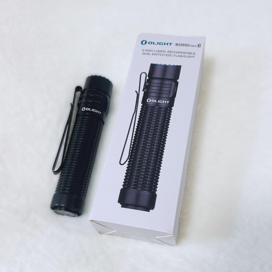 OLIGHT オーライト Warrior Mini 3 ledライト 懐中電灯 OLIGHT オーライト Warrior Mini 3 ledライト 懐中電灯 フラッシュ