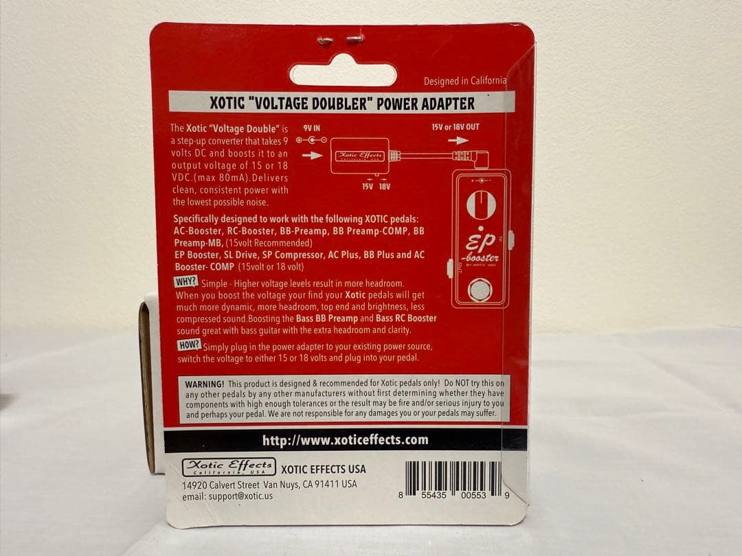 XOTIC ( エキゾティック ) Super Clean Buffer 中古