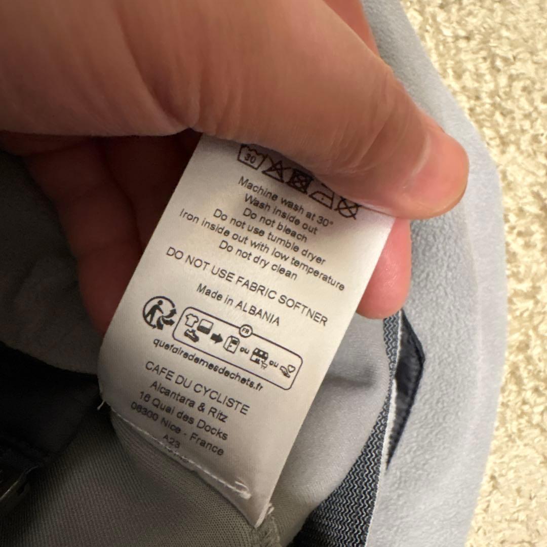 カフェドシクリステ フード 付き ロングスリーブジャージ ウインター