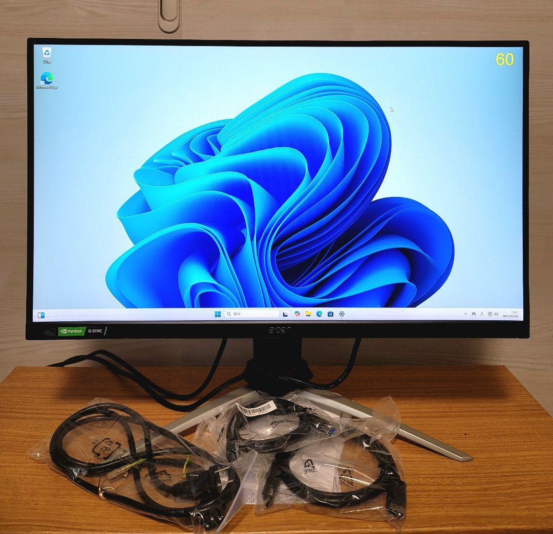 美品 Acer Nitro XV273 27インチ 240Hzゲーミングモニター - メルカリ