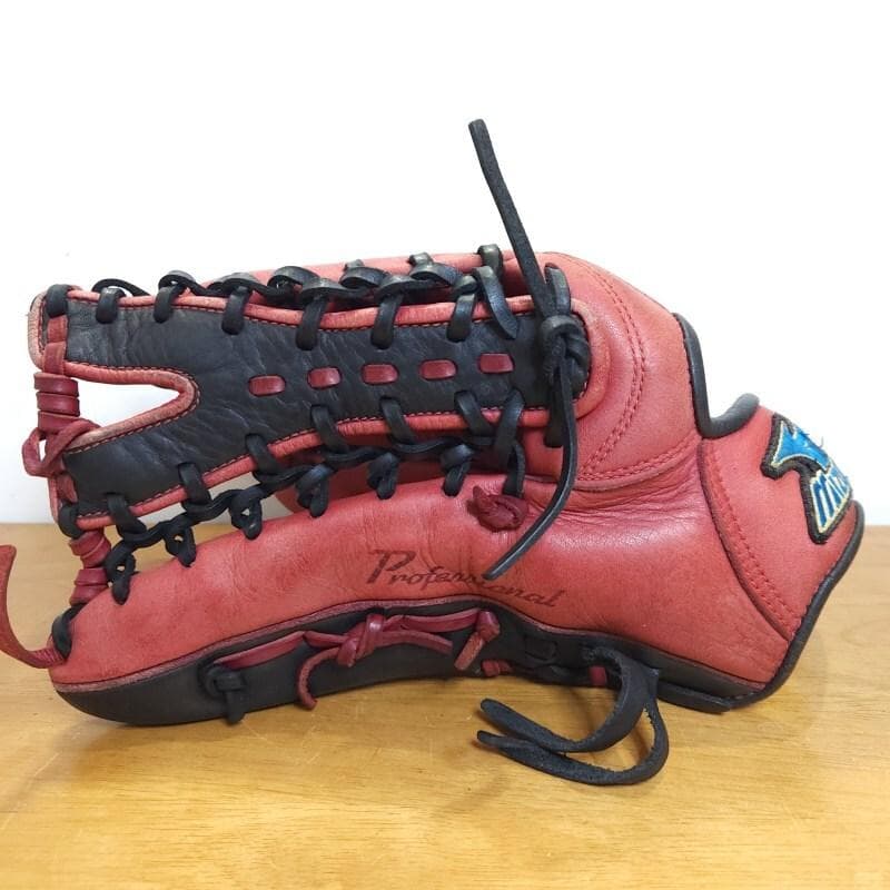 ミズノ 高橋由伸モデル Y字ウェブ 限定カラー 左投げ用 外野用 軟式