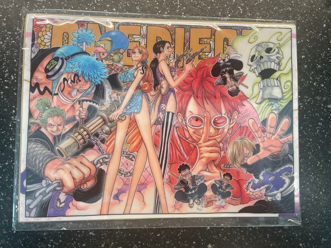 ONE PIECE 92巻 特典 セブンネット限定クリアブックカバー ”忍者