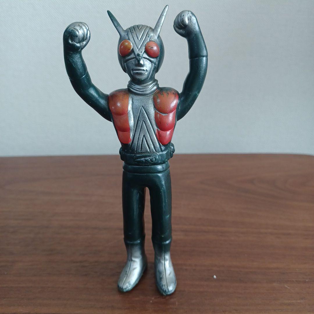 無版権　パチもの　「ライダーマン」風の鉄紺色の希少ソフビ フィギュア 2026年最新】ライダーマン 無版権の人気アイテム - メルカリ