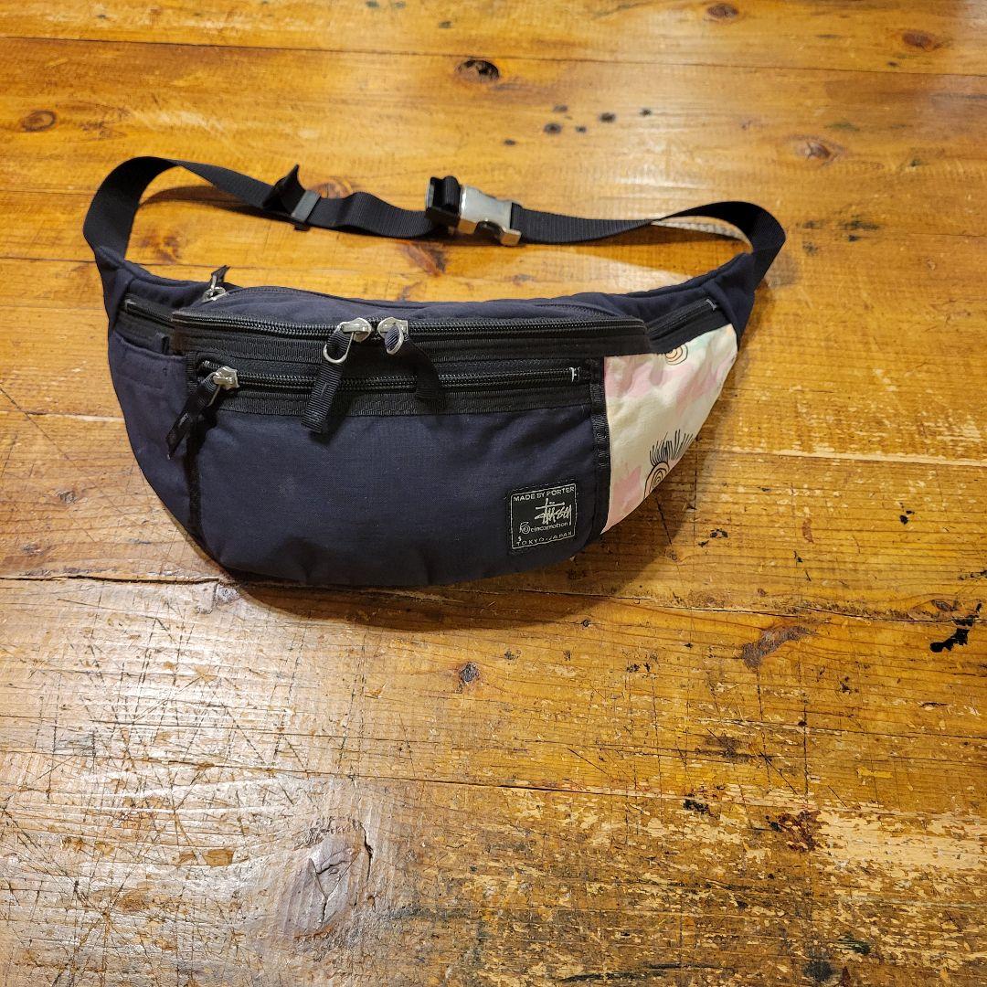 極希少】STUSSY × PORTER ウエストバッグ ステューシー ポーター