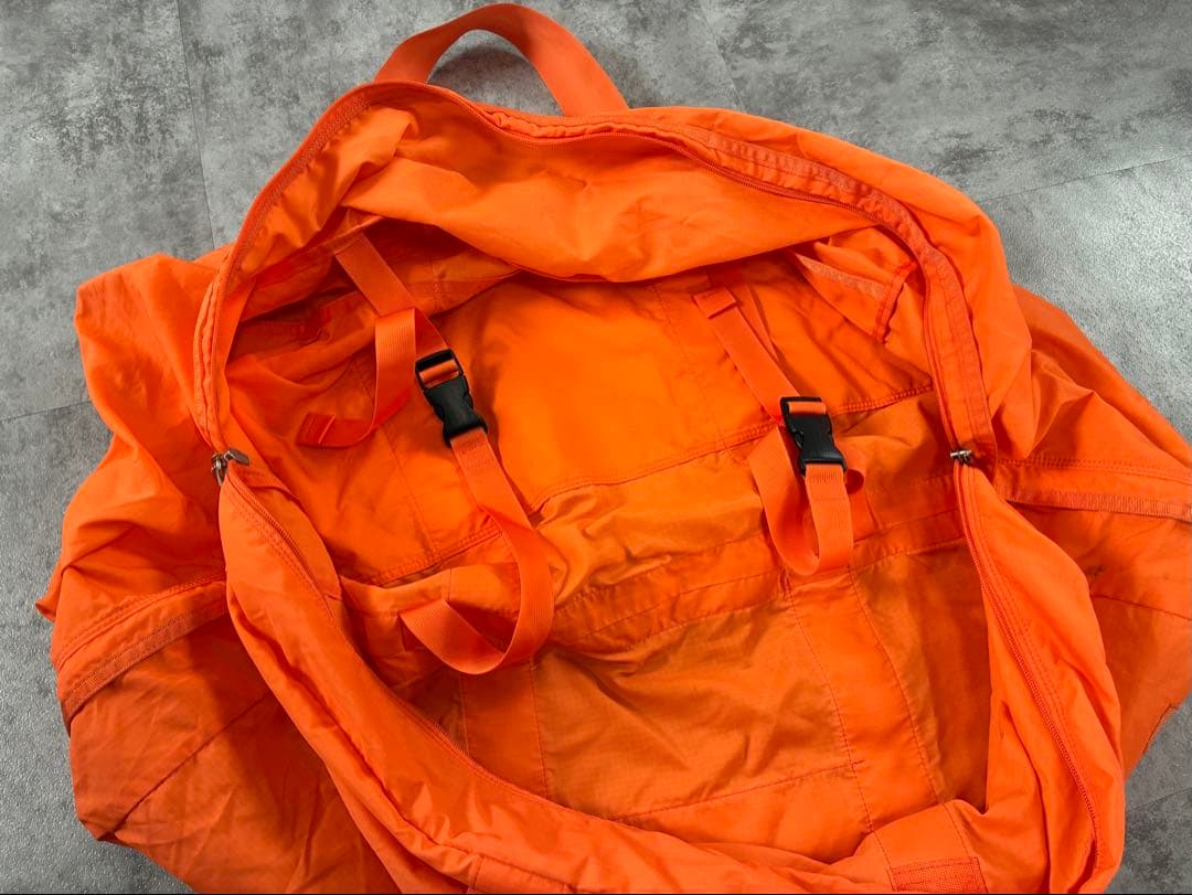 廃盤/南京錠付】PORTER TRIP 大容量 ボストンバッグ オレンジ 旅行用品