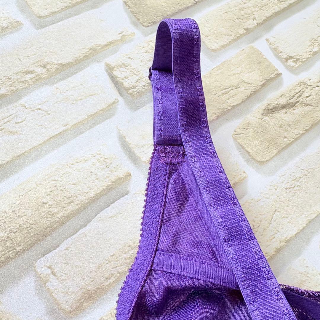 出品 シャンデール補正下着 ボディスーツD95 バイオレット冬用