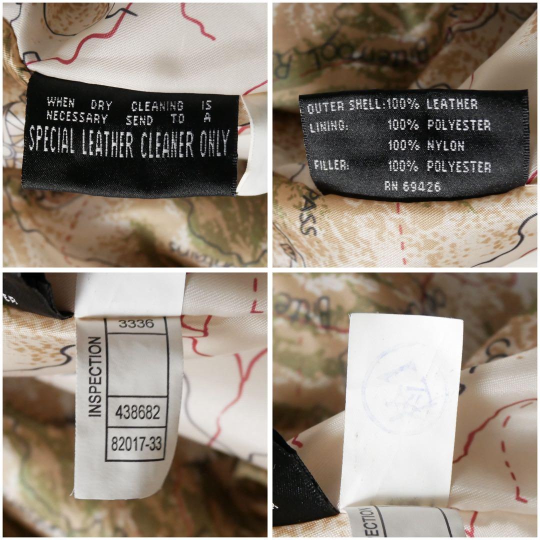 WILSONS LEATHER A2 Type レザージャケット ブラウン XL - メルカリ